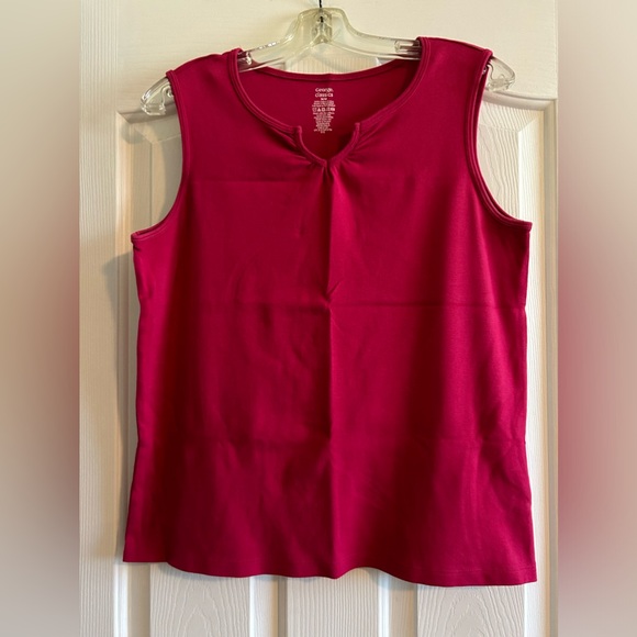 Raspberry colour Tank Top - Picture 1 of 2